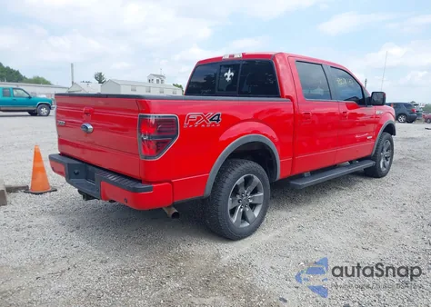 2013 Ford F-150 Fx4 из США, поврежденный, VIN 1FTFW1ET8DFC38473